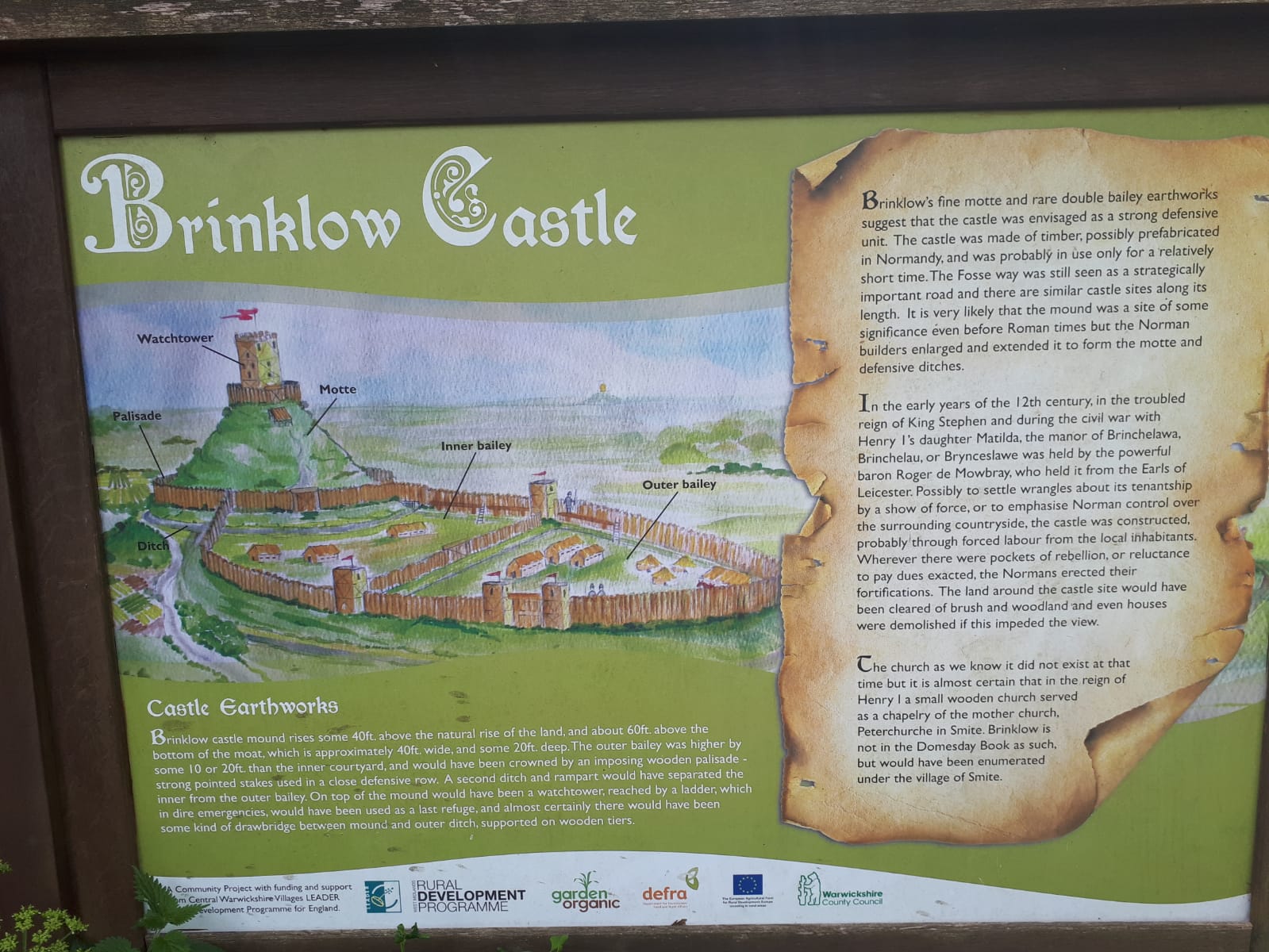 Male Sentenced For Illegal Metal Detecting at Brinklow Castle